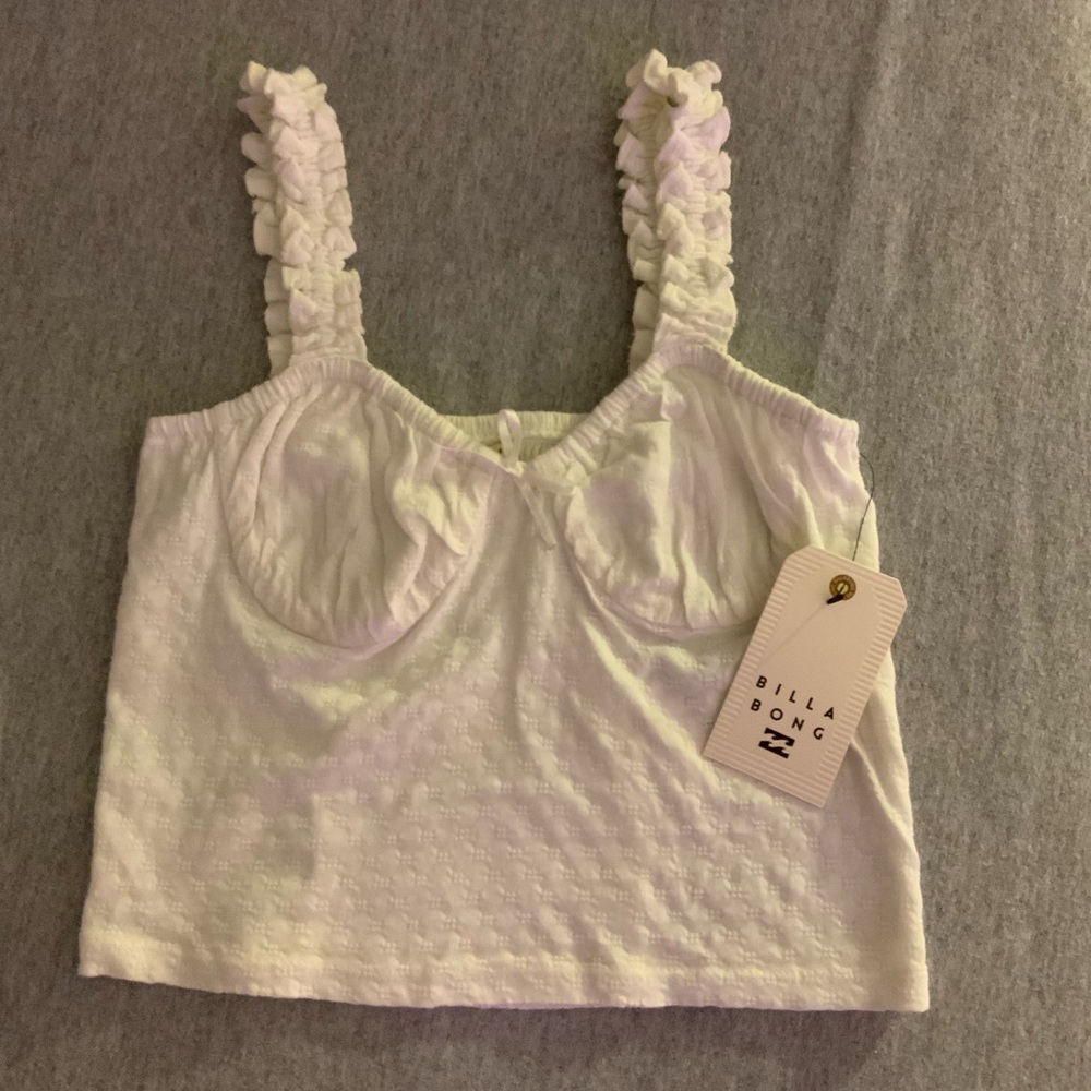 Brand new Billabong cropped tank top. Size small.